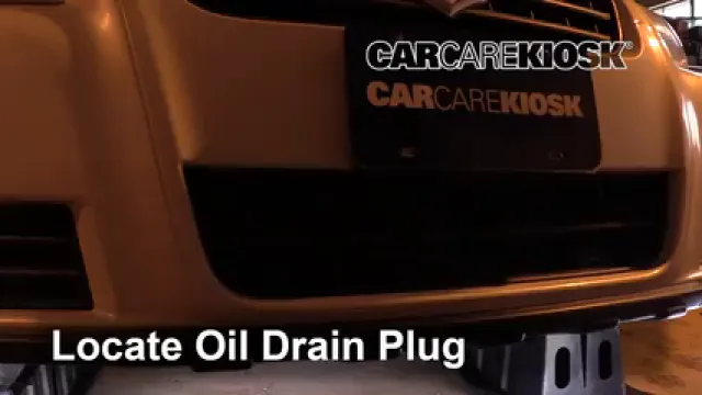 2013 Suzuki SX4 LE 2.0L 4 Cyl. Aceite Cambiar aceite y filtro de aceite